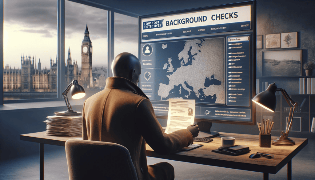 Background Checks Europe - Experts - Low Cost Detectives