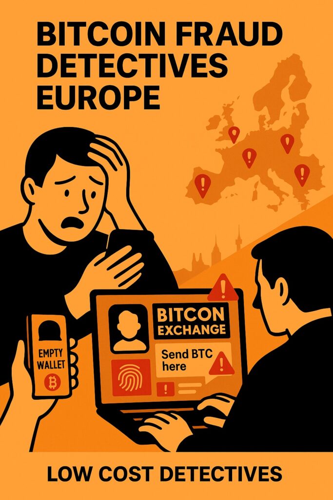 Low Cost Detectives - Bitcoin Fraud Detectives Europe