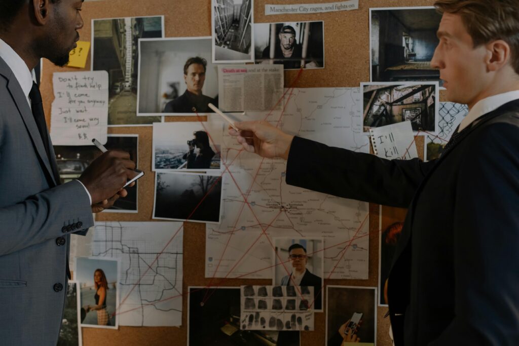 Low Cost Detectives - Detective Board