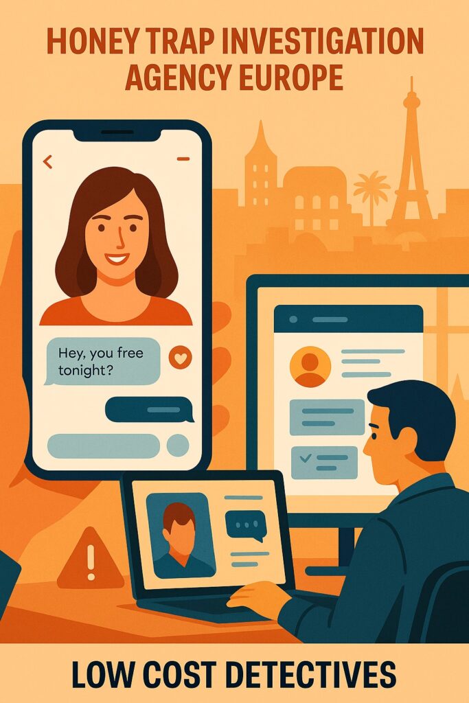 Low Cost Detectives - Honey Trap Investigation Agency Europe