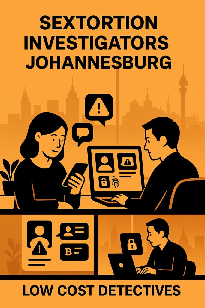 Low Cost Detectives - Sextortion Investigators Johannesburg