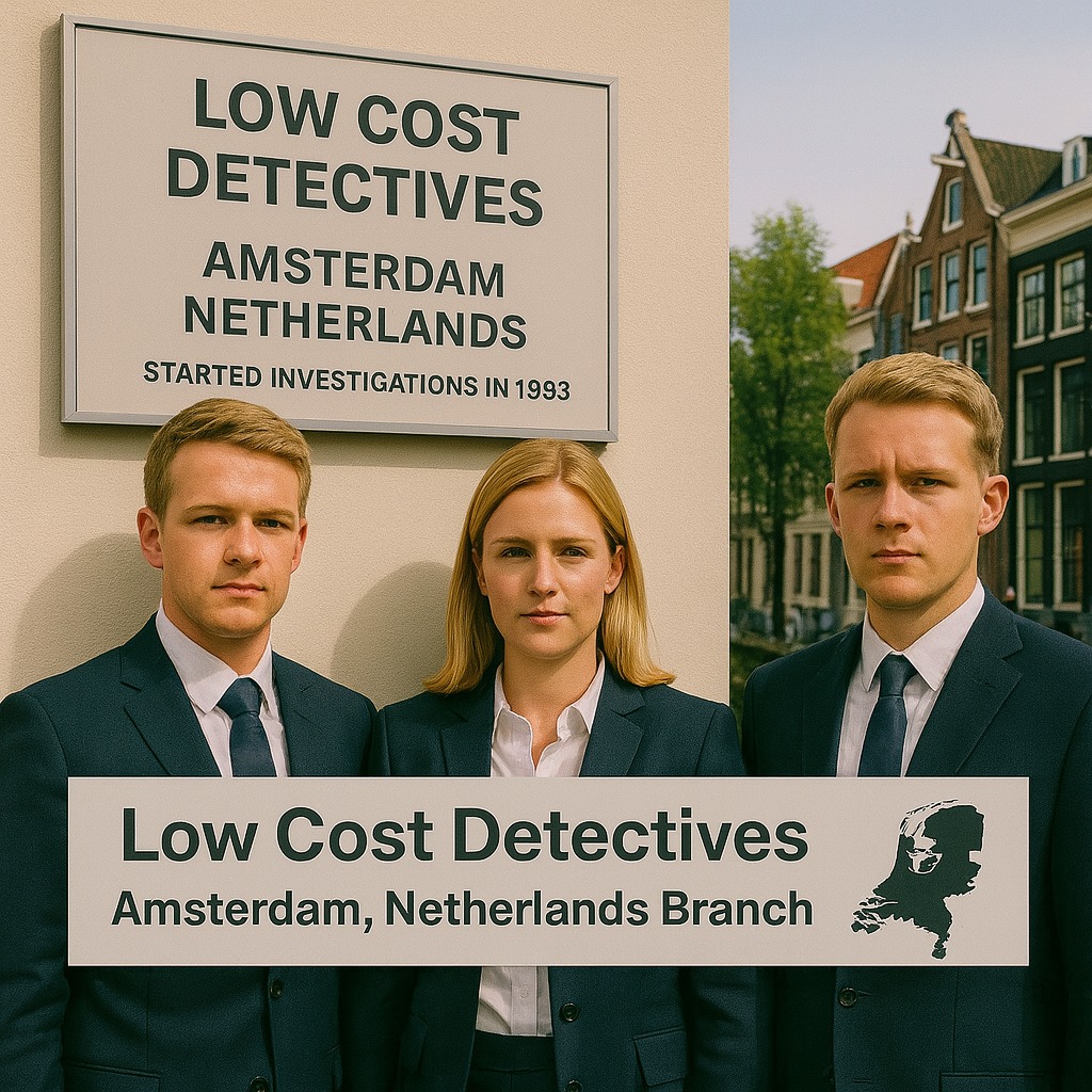 Low Cost Detectives - Amsterdam Netherlands Branch