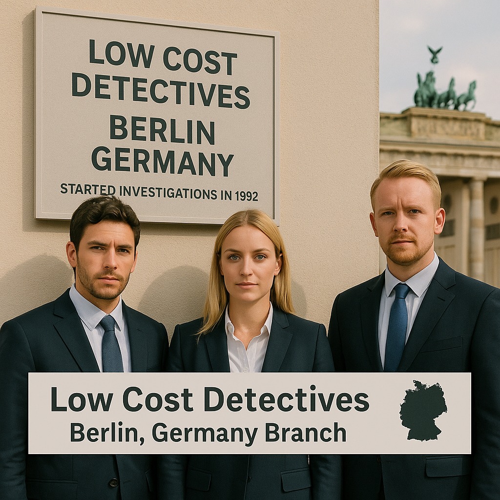 Low Cost Detectives - Berlin Germany Branch
