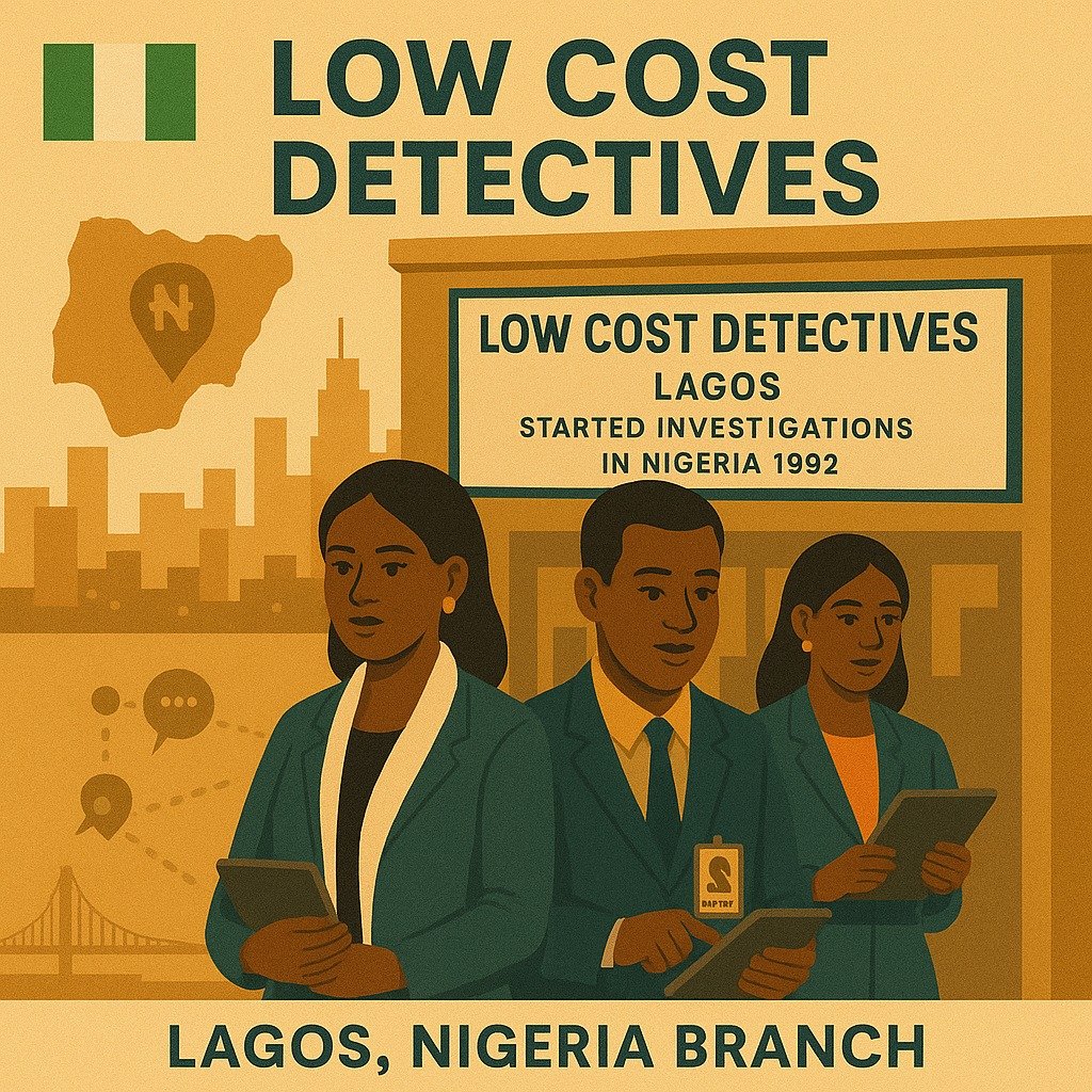 Low Cost Detectives - Lagos Nigeria Branch