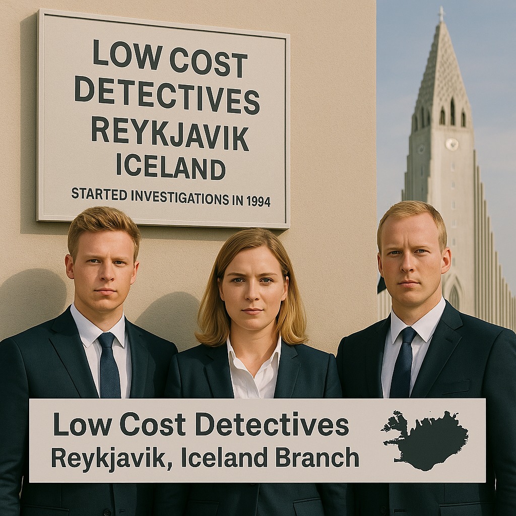 Low Cost Detectives - Reykjavik Iceland Branch