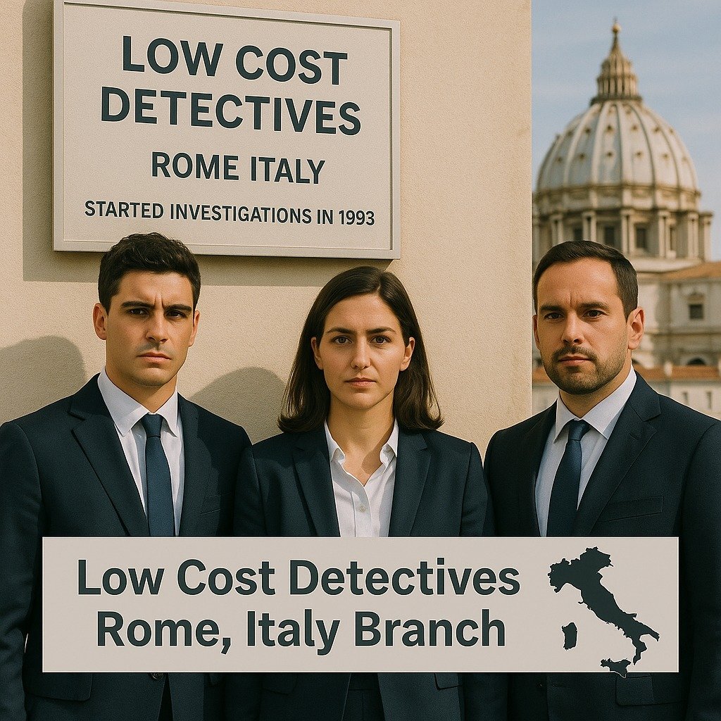 Low Cost Detectives - Rome Italy Branch