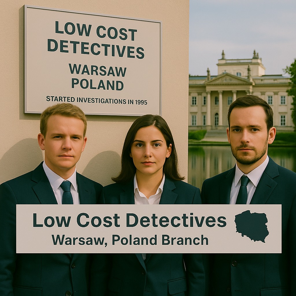 Low Cost Detectives - Warsaw Poland Branch