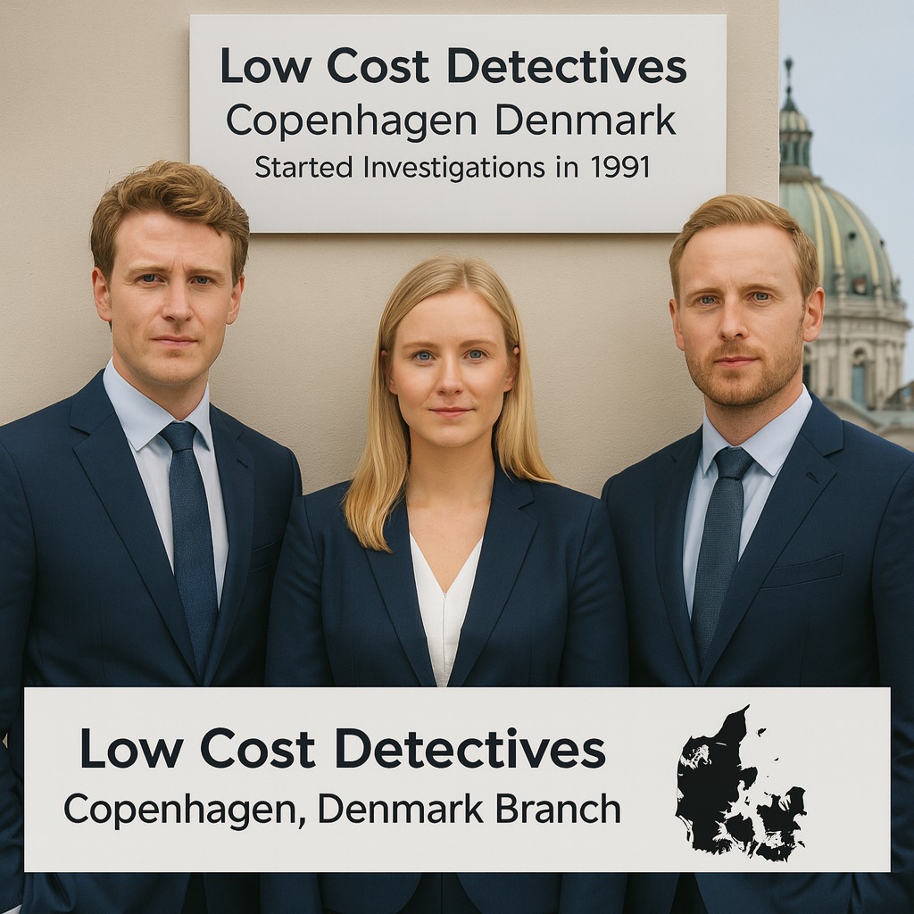 Low Cost Detectives - Copenhagen Denmark Branch