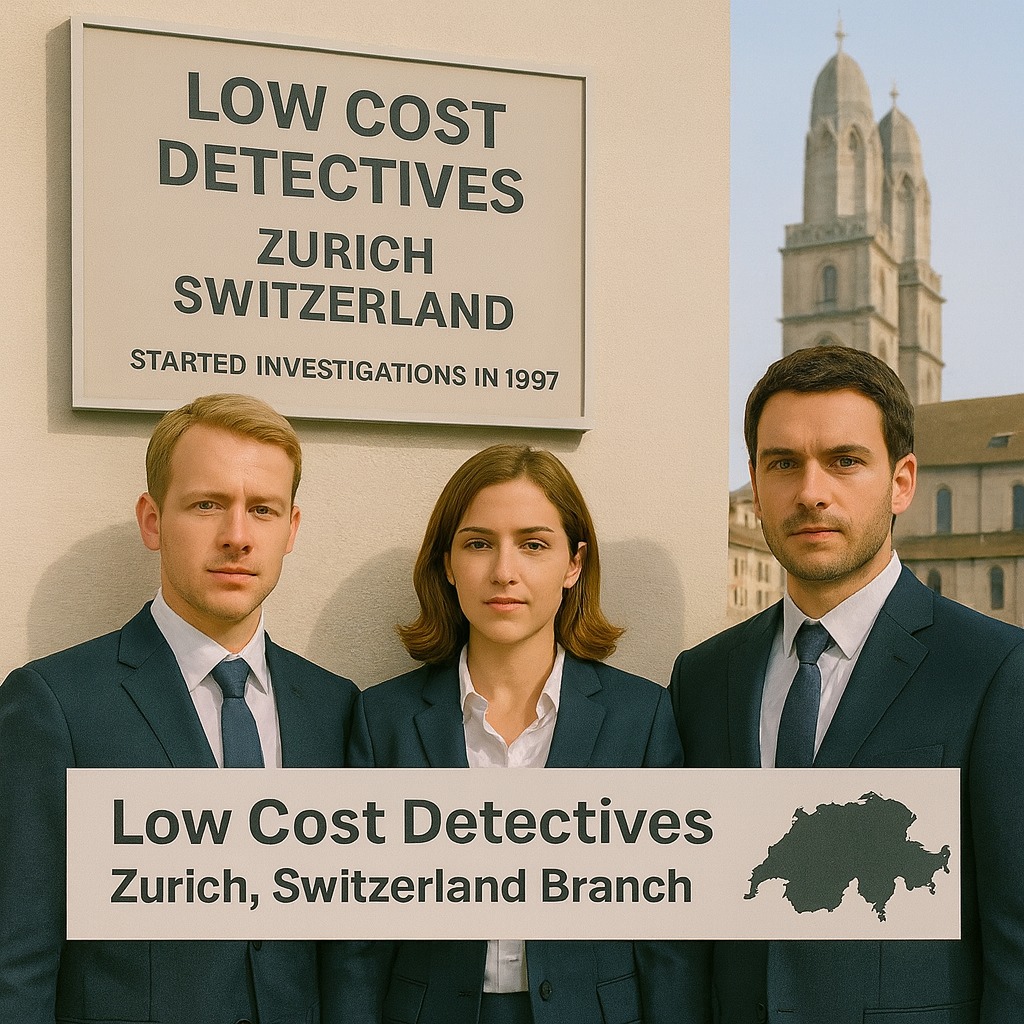 Low Cost Detectives - Zurich Switzerland Branch