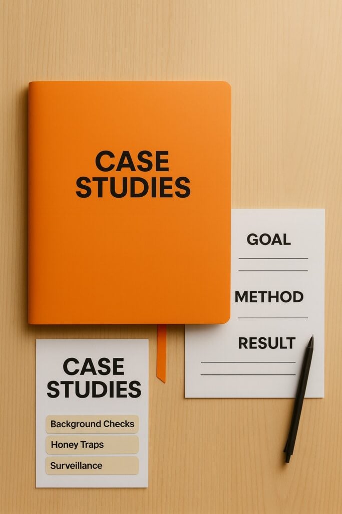 Reviews LowCostDetectives - Case Studies
